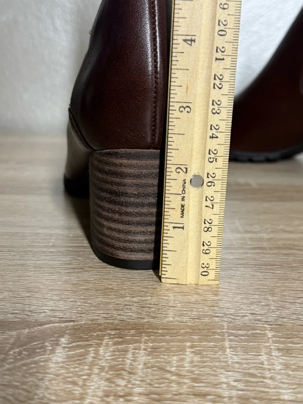 Vionic Belmont Women Size 8.5 Dark Brown Leather Ankle Booties
